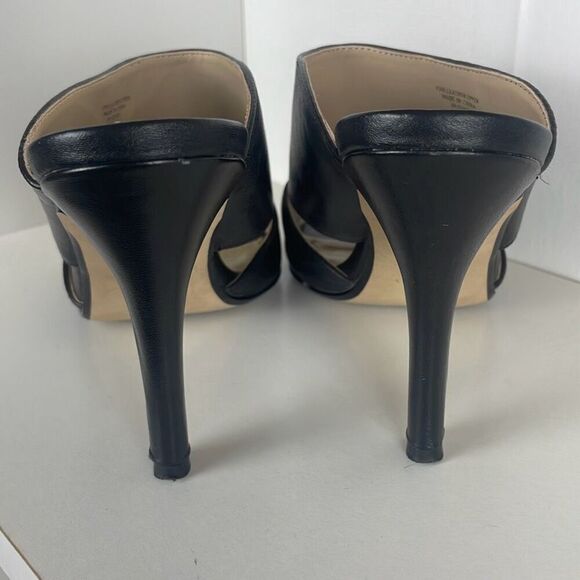 Adrienne Vittadini Black Open-Toe Sandals - Picture 7 of 10